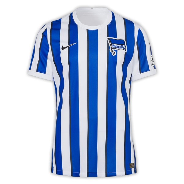 Tailandia Camiseta Hertha Berlín 1ª Kit 2020 2021 Azul Blanco